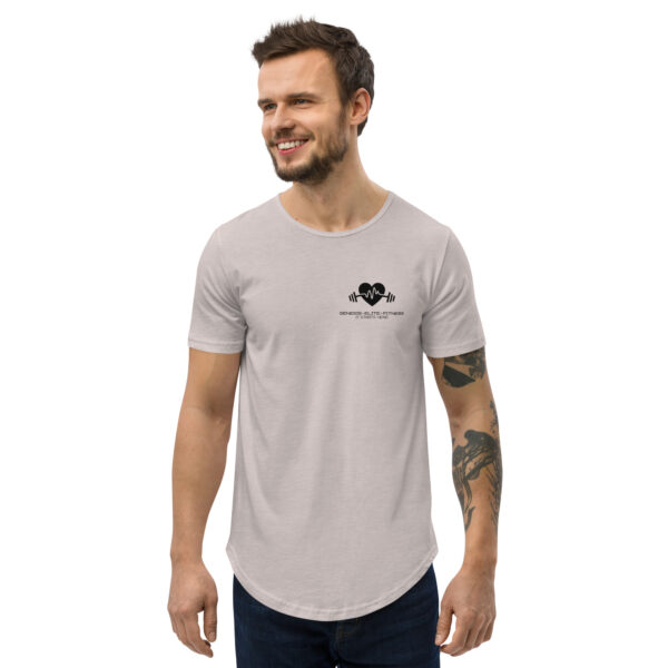 Men's Curved Hem T-Shirt - Image 5