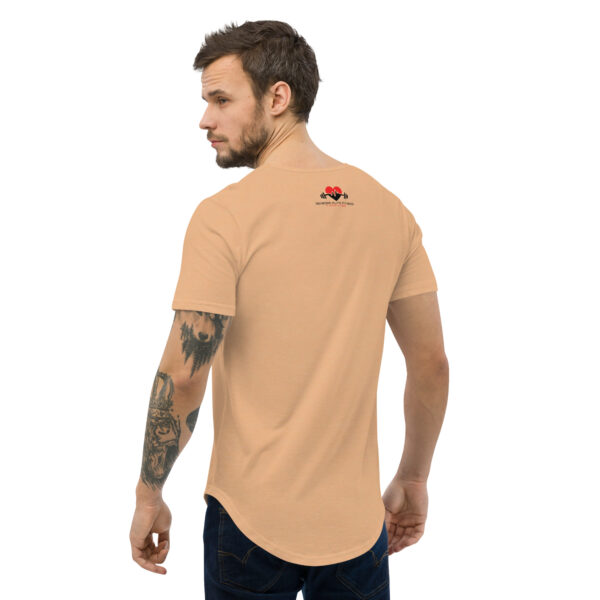 Men's Curved Hem T-Shirt - Image 8