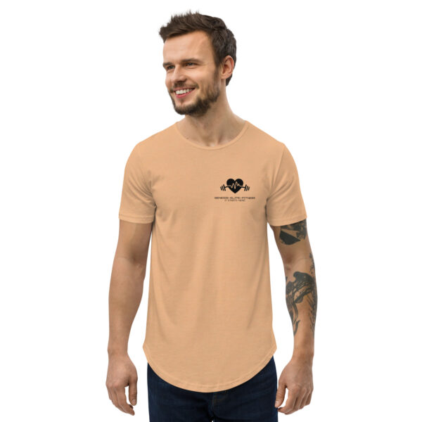 Men's Curved Hem T-Shirt - Image 8