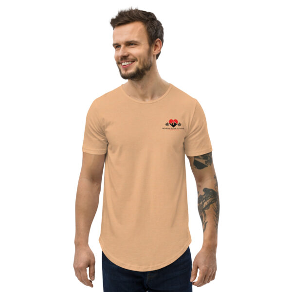 Men's Curved Hem T-Shirt - Image 6