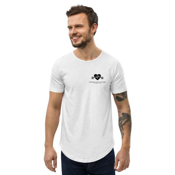 Men's Curved Hem T-Shirt - Image 11