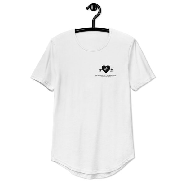 Men's Curved Hem T-Shirt - Image 5