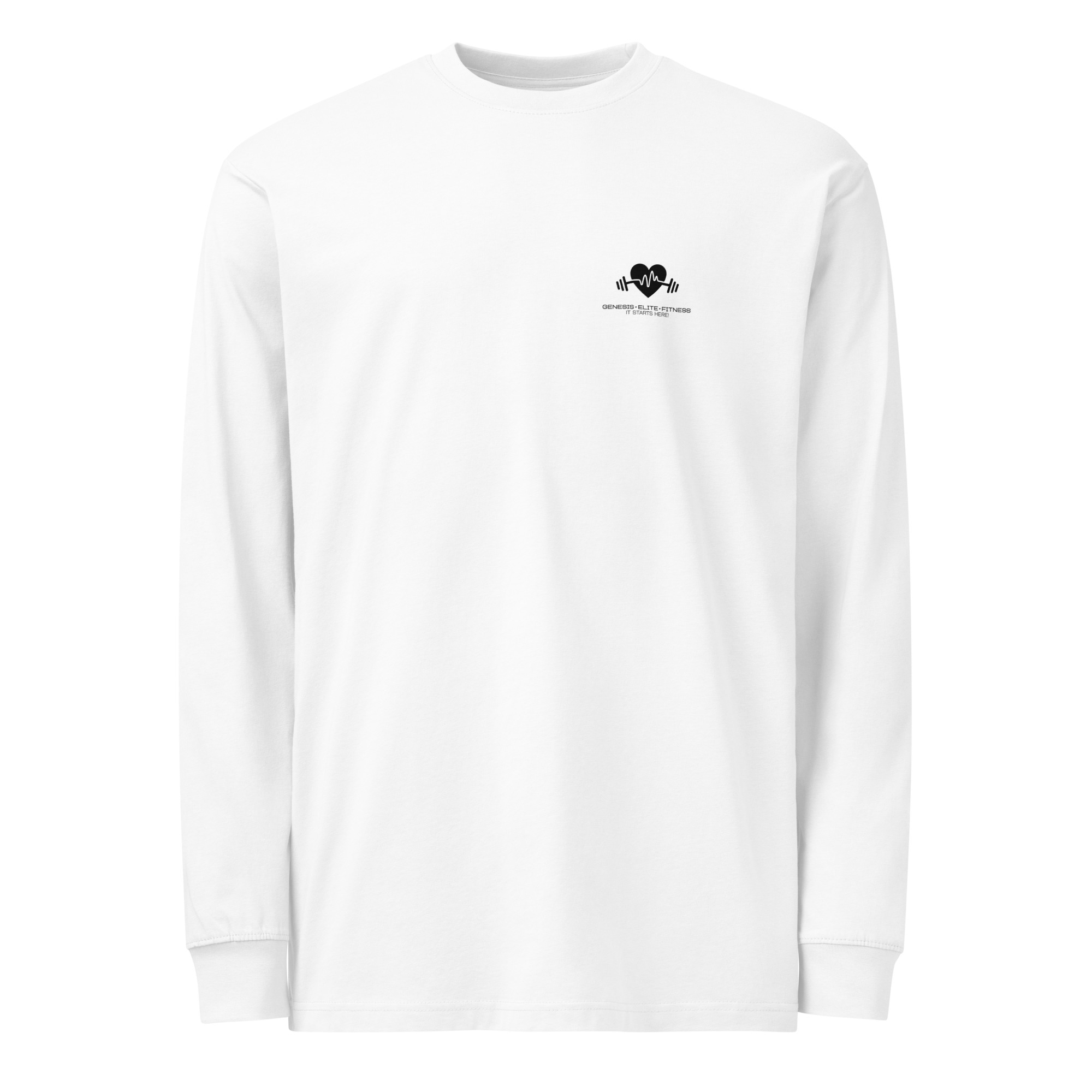 Men's heavyweight long sleeve t-shirt